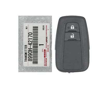 Brand-NEW-Toyota-Rav4-2019-2023-Genuine---OEM-Smart-Remote-Key-2-Buttons-433MHz-8990H-42170---8990H-42830---8990H-42180---FCCID:-B2T2K2R---Emirates-Keys