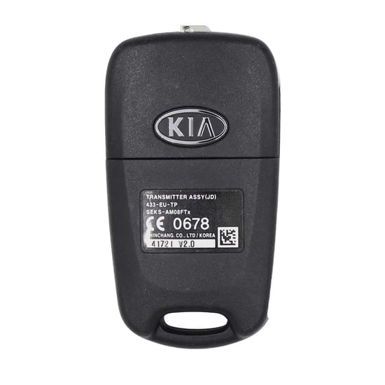 Used-Kia-Ceed-2012-2015-Original-Flip-Remote-Key-3-Buttons-433MHz-OEM-Part-Number:-95430-A2000---Emirates-Keys