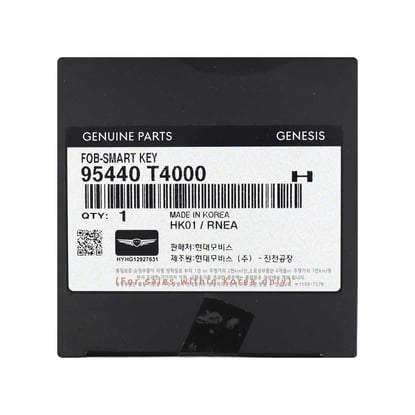 New-Hyundai-Genesis-G90RS4-2022-Genuine---OEM-Smart-Remote-Key-4+1-Buttons-433MHz-Black-Color-OEM-Part-Number:-95440-T4000---Emirates-Keys