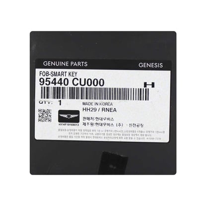 New-Hyundai-Genesis-GV60-2022-Genuine---OEM-Smart-Remote-Key-5+1-Buttons-433MHz-Black-Color-OEM-Part-Number:-95440-CU000---Emirates-Keys