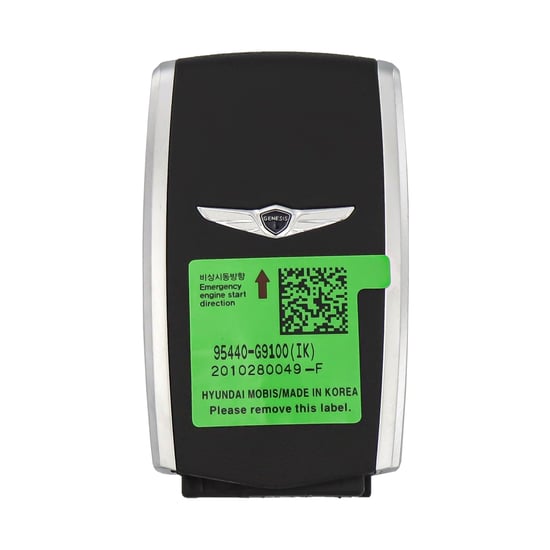 New-Genuine-OEM-Hyundai-Genesis-2019-Smart-Remote-Key-3-Buttons-433MHz-Manufacturer-Part-Number:-95440-G9100---MK3