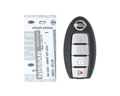 Brand-New-Nissan-Rogue-2017-2018-Genuine-OEM-Smart-Key-Remote-4-Buttons-433MHz-285E3-6FL2B----FCCID:-KR5S180144106---Emirates-Keys
