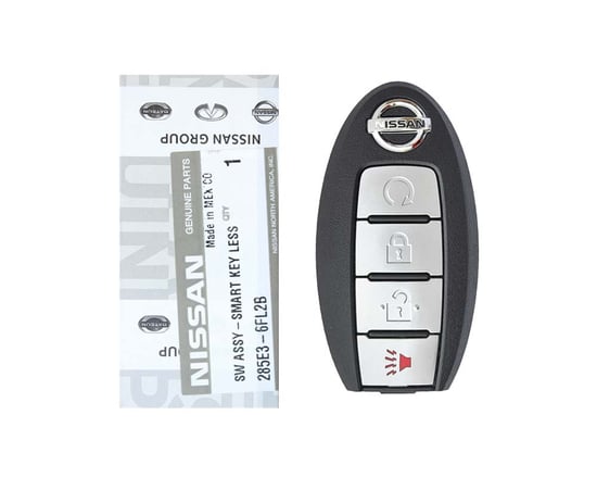 Brand-New-Nissan-Rogue-2017-2018-Genuine-OEM-Smart-Key-Remote-4-Buttons-433MHz-285E3-6FL2B----FCCID:-KR5S180144106---Emirates-Keys