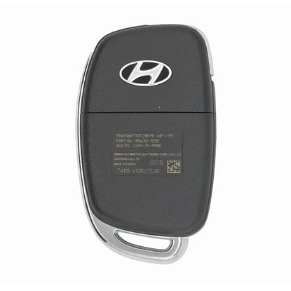 Used-Hyundai-HB20-2016-2019-Original-Flip-Remote-Key-3+1-Buttons-433MHz-OEM-Part-Number:-95430-1S110---Emirates-Keys