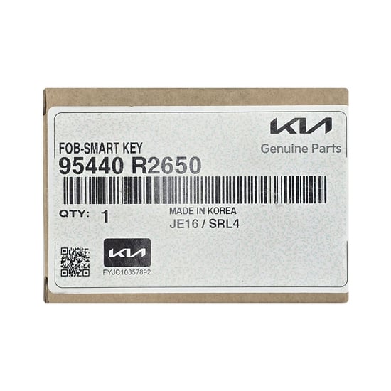 New-KIA-Sportage-2024-Genuine---OEM-Smart-Remote-Key-3-Buttons-433MHz-OEM-Part-Number:-95440-R2650,-95440R2650---Emirates-Keys