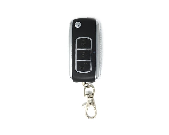 Picture of Keyless Entry System Bently Chrome Flip 3 Buttons Model FK125