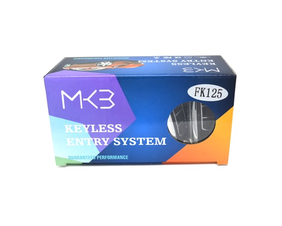 Picture of Keyless Entry System Bently Chrome Flip 3 Buttons Model FK125