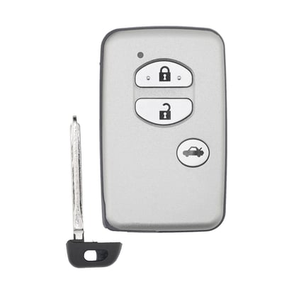 New-KeyDiy-KD-Toyota-Universal-Smart-Remote-Key-3-Buttons-With-Silver-Key-Shell-TDB03-3---Emirates-Keys