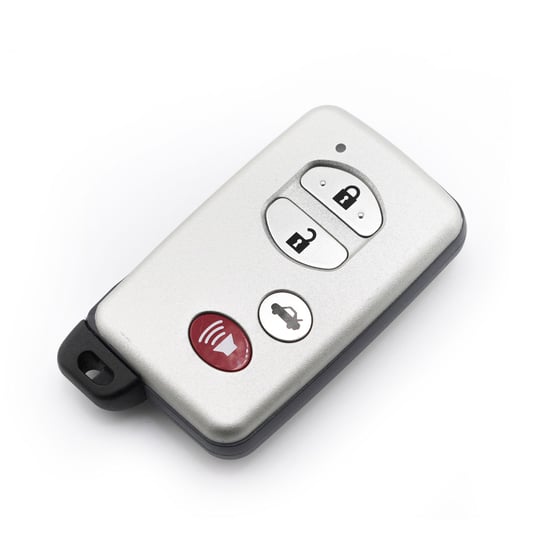 New-KeyDiy-KD-Toyota-Universal-Smart-Remote-Key-3+1-Buttons-With-Silver-Key-Shell-TDB03-4---Emirates-Keys