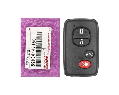 NEW-Toyota-Prius-2010-2015-Genuine-OEM-Smart-Remote-Key-4-Buttons-315MHz-89904-47150-8990447150---FCCID:-HYQ14ACX---Emirates-Keys