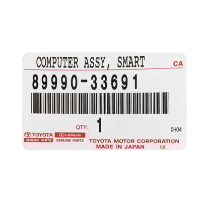 NEW-BRAND-Toyota-Camry-Hybrid-2018-2019-Genuine-OEM-Smart-Box-89990-33691--Emirates-Keys