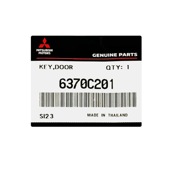 New-Mitsubishi-L200-2019-Genuine---OEM-Remote-Key-2-Buttons-433MHz-OEM-Part-Number:-6370C201---Emirates-Keys