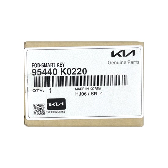 New-KIA-Soul-2020-Genuine-Smart-Remote-Key-4-Buttons-433MHz-OEM-Part-Number:-95440-K0220---95440K0220---Emirates-Keys