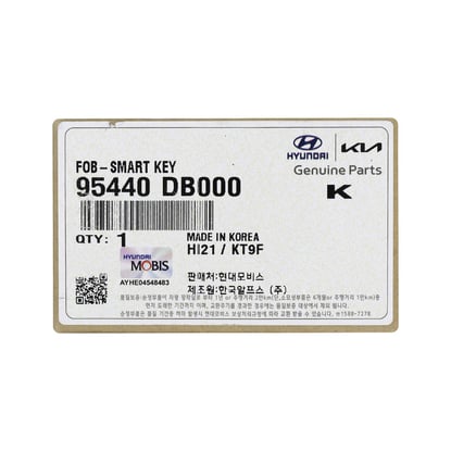 New-KIA-Niro-2021-Genuine---OEM-Smart-Remote-Key-3+1-Buttons-433MHz-OEM-Part-Number:-95440-DB000---Emirates-Keys