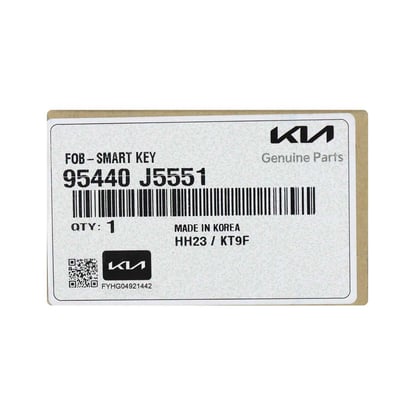 New-KIA-Stinger-2022-Genuine---OEM-Smart-Remote-Key-3+1-Buttons-433MHz-OEM-Part-Number:-95440-J5551---Emirates-Keys