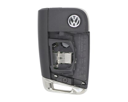 Volkswagen-VW-Golf-MQB-2015-Flip-Proximity-Remote-Key-3+1-Buttons-315MHz-OEM-Part-Number:-5G0-959-753-BE-Transponder-ID:-Megamos-Crypto-128-bits-AES---ID88