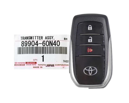 NEW-Toyota-Land-Cruiser-2018-2019-Genuine-OEM-Smart-Key-Remote-3-Buttons-433MHz-89904-60N40-89904-60N41-89904-60M60---FCCID-:-BJ2EW---Emirates-Keys