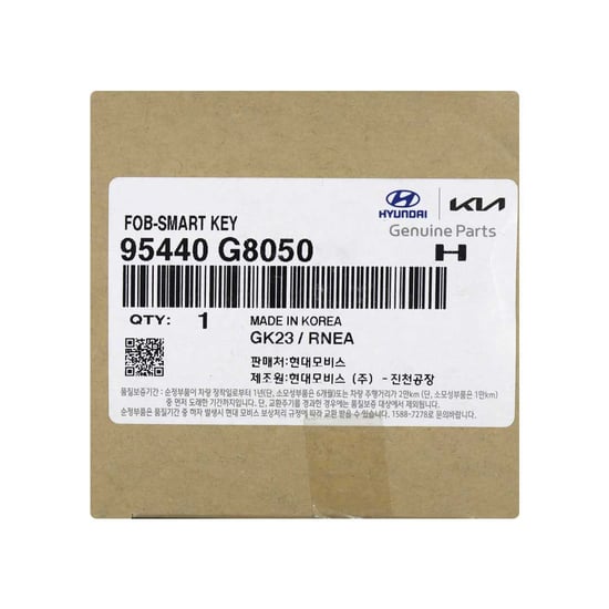New-Hyundai-Grandeur-2021-Genuine---OEM-Smart-Remote-Key-4+1-Buttons-433MHz-OEM-Part-Number:-95440-G8050---Emirates-Keys
