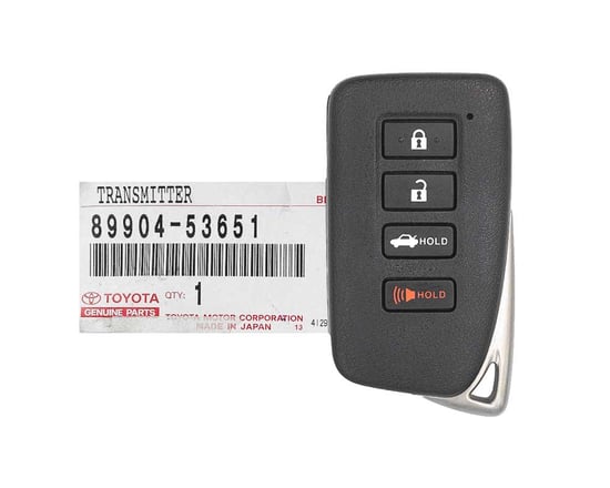 Brand-New-Lexus-IS-2014-2018-Genuine-OEM-Smart-Key-4-Buttons-315MHz-89904-53651-8990453651---FCCID:-HYQ14FBA---Emirates-Keys