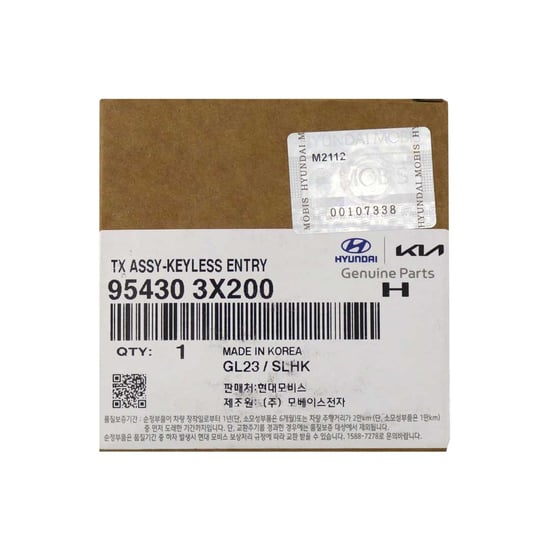 New-Hyundal-Elantra-Genuine-OEM-Flip-Remote-Key-3-Buttons-433MHz-Manufacturer-Part-Number:-95430-3X200-FCC-ID:-OKA-186T-N032-OEM-Box----Emirates-Keys