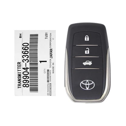 Toyota-Camry-2015-2018-Genuine-Smart-Key-Remote-433MHz-89904-33660-OEM