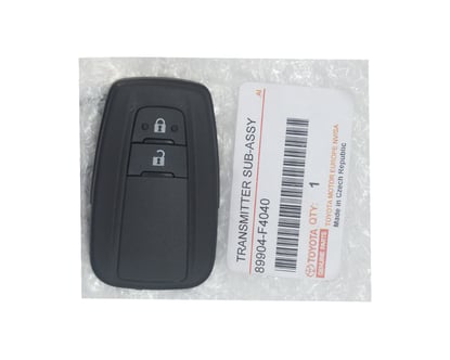 NEW-Toyota-C-HR-2018-2020-Genuine-Smart-Key-Remote-2-Buttons-433MHz-89904-F4040-89904F4040---FCCID-:-BR2EX
