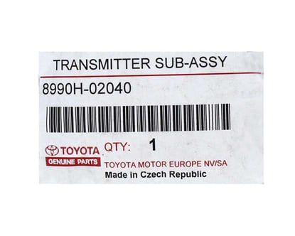 Brand-NEW-Toyota-Corolla-2019-Genuine-OEM-Smart-Key-3-Buttons-433MHz-8990H-02040,-8990H-02060---FCCID:-B2U2K2R---Emirates-Keys