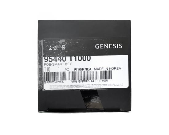 New-Genuine-OEM-HYUNDAI-Genesis-2020-2021-Remote, 6-Buttons, 433MHz-Frequency,-Manufacturer-Part-Number:-95440-T1000 95440T1000,-FCCID:-TQ8-FOB-4F35-OEM-Box----Emirates-Keys