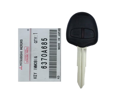 Mitsubishi-Pajero-2007-2012-Genuine-Head-Remote-Key-2-Buttons-433MHz-Part-Number:-6370A685---FCCID:-G8D-571M-A---PCF7936-Transponder-ID