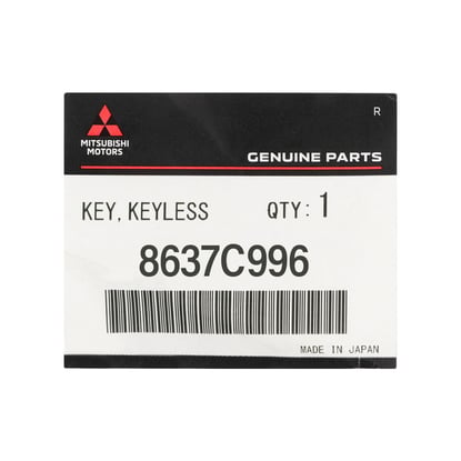 New-Mitsubishi-Mirage-2024-Genuine---OEM-Smart-Remote-Key-2+1-Buttons-315MHz-OEM-Part-Number:-8637C996---285E3W530P---FCC-ID:-GHR-M013-NSL---Emirates-Keys