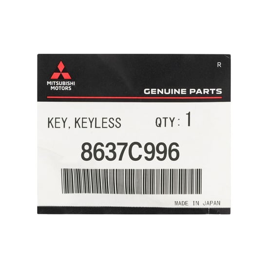 New-Mitsubishi-Mirage-2024-Genuine---OEM-Smart-Remote-Key-2+1-Buttons-315MHz-OEM-Part-Number:-8637C996---285E3W530P---FCC-ID:-GHR-M013-NSL---Emirates-Keys