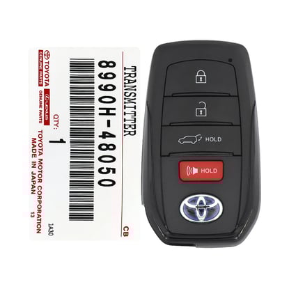 Brand-New-Toyota-Venza-2021-Genuine-OEM-Smart-Remote-Key-4-Buttons-315MHz-8990H-48050-8990H48050---FCCID:-HYQ14FBX---MK3