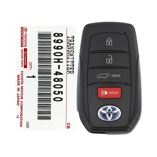 Brand-New-Toyota-Venza-2021-Genuine-OEM-Smart-Remote-Key-4-Buttons-315MHz-8990H-48050-8990H48050---FCCID:-HYQ14FBX---MK3
