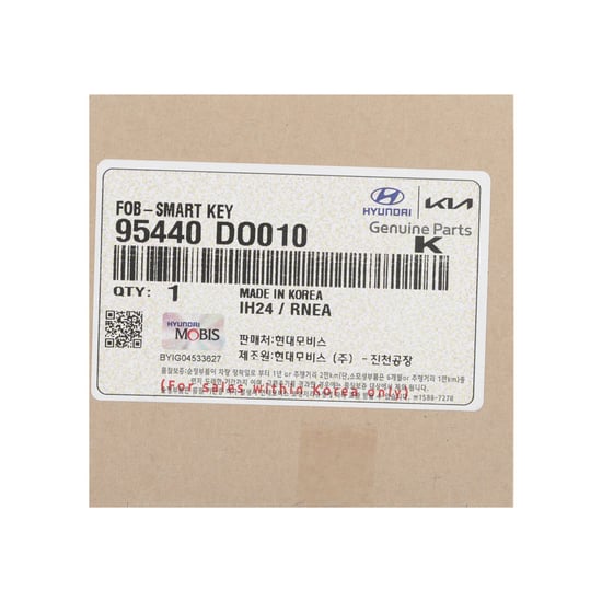 New-Kia-Genuine---OEM-Smart-Remote-Key-5+1-Buttons-433MHz-OEM-Part-Number:-95440-DO010---Emirates-Keys