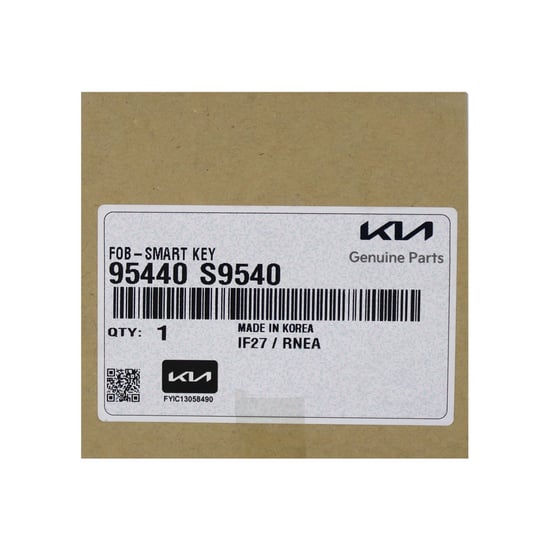 New-KIA-Telluride-2023-Genuine---OEM-Smart-Remote-Key-4+1-Buttons-433MHz-OEM-Part-Number:-95440-S9540---95440S9540----Emirates-Keys