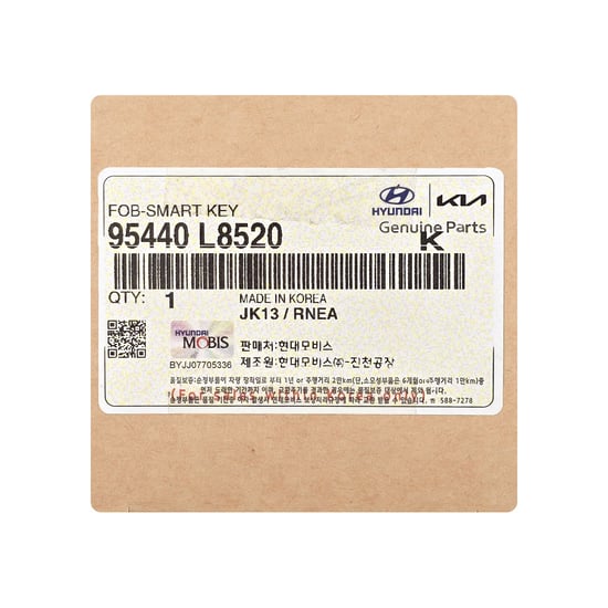 New-Kia-2024-Genuine---OEM-Smart-Remote-Key-6+1-Buttons-433MHz-OEM-Part-Number:-95440-L8520,-95440L8520---Emirates-Keys