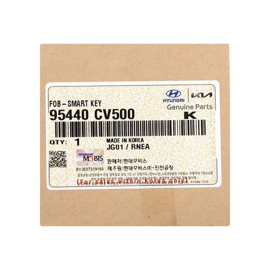 New-Kia-Genuine---OEM-Smart-Remote-Key-4+1-Buttons-433MHz-OEM-Part-Number:-95440-CV500,-95440CV500---Emirates-Keys