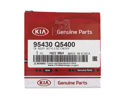 Picture of KIA Seltos 2021 Genuine Flip Remote Key 433MHz 95430-Q5400