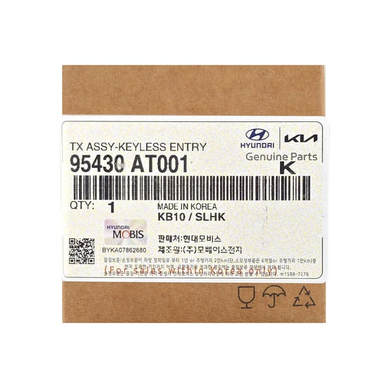 New-KIA-Niro-2025-Genuine---OEM-Flip-Remote-Key-3+1-Buttons-433MHz-OEM-Part-Number:-95430-AT001,-95430AT001---Emirates-Keys