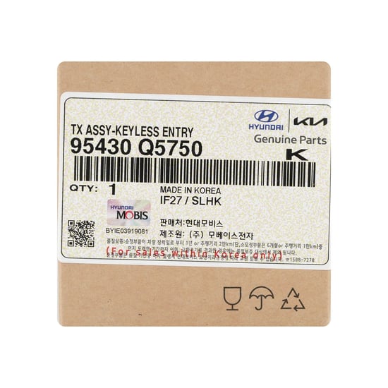 New-Kia-2023-Genuine---OEM-Flip-Remote-Key-3+1-Buttons-433MHz-OEM-Part-Number:-95430-Q5750-,-95430Q5750---Emirates-Keys