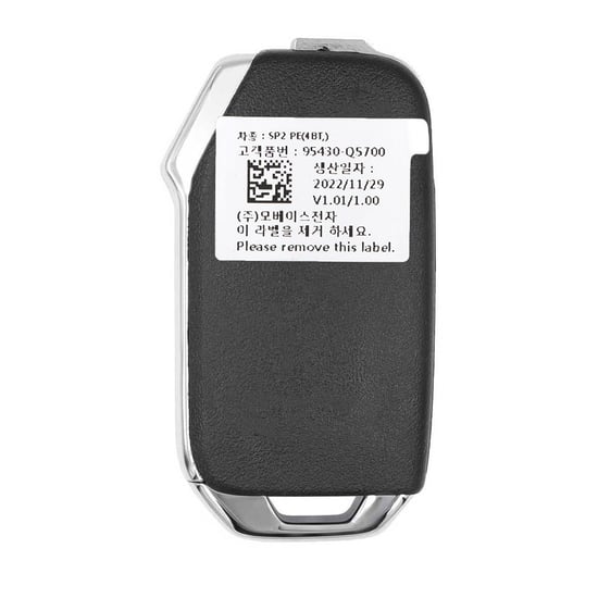 New-KIA-Seltos-2023-Genuine---OEM-Flip-Remote-Key-3+1-Buttons-433MHz-OEM-Part-Number:-95430-Q5700-,-95430Q5700---Emirates-Keys