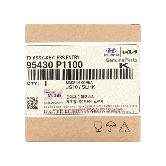 New-Kia-Sportage-2022-Genuine---OEM-Flip-Remote-Key-3+1-Buttons-433MHz-OEM-Part-Number:-95430-P1100,-95430P1100---Emirates-Keys