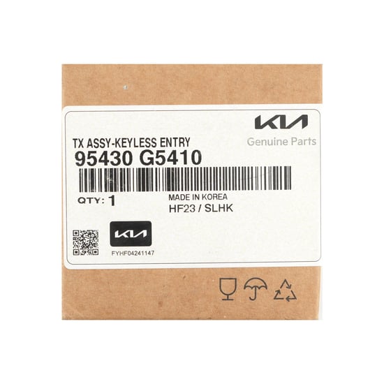 New-KIA-Niro-2023-Genuine---OEM-Flip-Remote-Key-3-Buttons-433MHz-OEM-Part-Number:-95430-G5410---95430G5410---Emirates-Keys