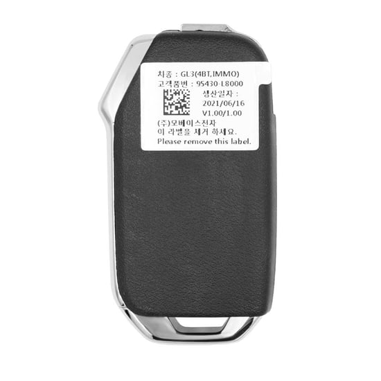 New-Kia-K8-2022-Genuine---OEM-Flip-Remote-Key-3+1-Buttons-433MHz-OEM-Part-Number:-95430-L8000---Emirates-Keys
