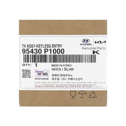 New-Kia-Sportage-2022-Genuine---OEM-Flip-Remote-Key-3+1-Buttons-433MHz-OEM-Part-Number:-95430-P1000---Emirates-Keys