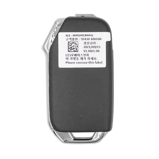 New-KIA-Forte-2022-Genuine-OEM-Flip-Remote-Key-4-Button-433MHz-Manufacturer-Part-Number:-95430-M6500---Emirates-Keys