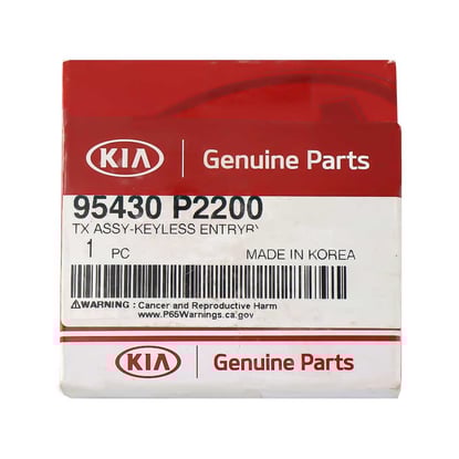 Picture of KIA Sorent 2021 Genuine Flip Remote Key 3 Buttons 433MHz 95430-P2200