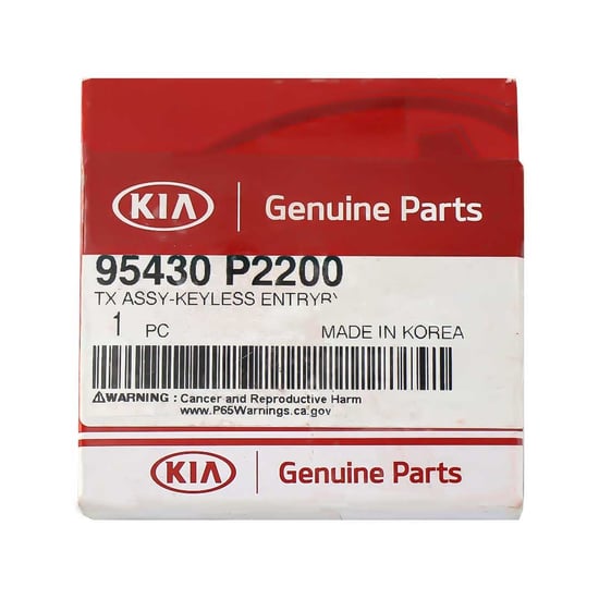 Picture of KIA Sorent 2021 Genuine Flip Remote Key 3 Buttons 433MHz 95430-P2200