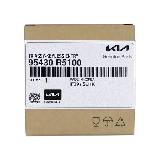 New-Kia-Sorento-2021-Genuine---OEM-Flip-Remote-Key-2+1-Buttons-433MHz-OEM-Part-Number:-95430-R5100---95430R5100---Emirates-Keys