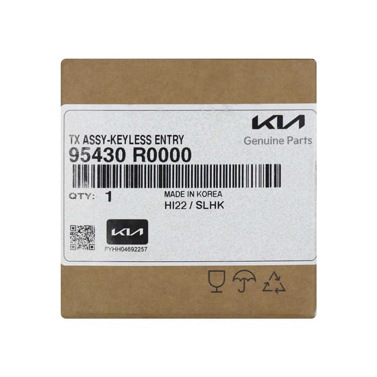 New-Kia-Sportage-2022-Genuine---OEM-Flip-Remote-Key-2+1-Buttons-433MHz-OEM-Part-Number:-95430-R0000---FCC-ID:-SVI-SKRGE03---Emirates-Keys